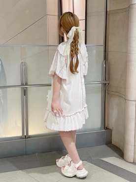 「アイテム（その他）」を使った、み ゃ ー ゆさん（レディース・155cm）の夏コーディネート