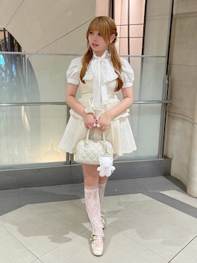 「アイテム（その他）」を使った、み ゃ ー ゆさん（レディース・155cm）の夏コーディネート