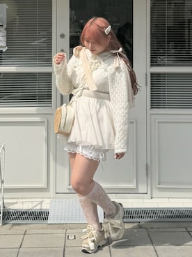 み ゃ ー ゆさん（レディース・155cm）の春コーディネート