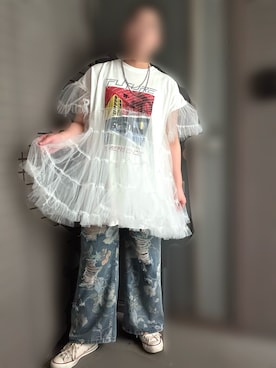 おさけさんさん（レディース・165cm・20代）の夏コーディネート