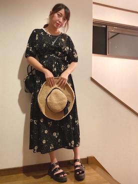 「LUKIA（ルキア）のアイテム」を使った、りこさん（レディース・157cm）の夏コーディネート