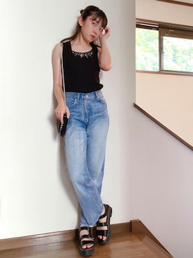 りこさん（レディース・157cm）の夏コーディネート