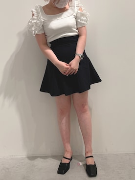 「158cm」｜「アイテム（その他シューズ）」を使った、りんさん（レディース・158cm）の夏コーディネート