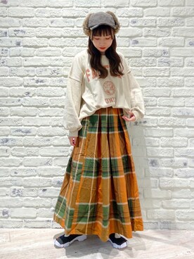 かとういおりさん（レディース・153cm）の秋コーディネート