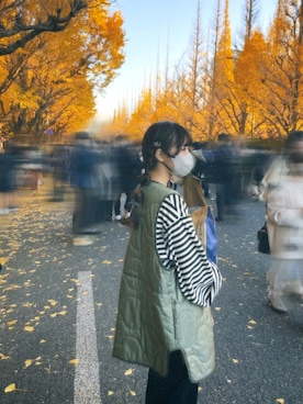 かとういおりさん（レディース・153cm）の冬コーディネート