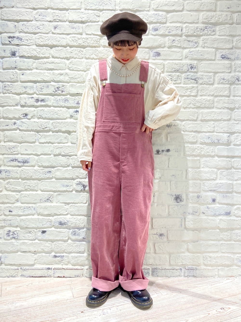 かとういおり｜Samansa Mos2のサロペット/オーバーオールを使った