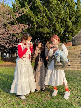 かとういおりさん(レディース・153cm)の春コーディネート