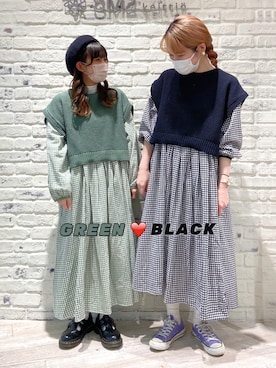 かとういおりさん(レディース・153cm)の冬コーディネート