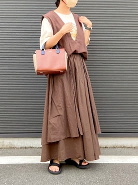 かとういおりさん（レディース・153cm）の夏コーディネート