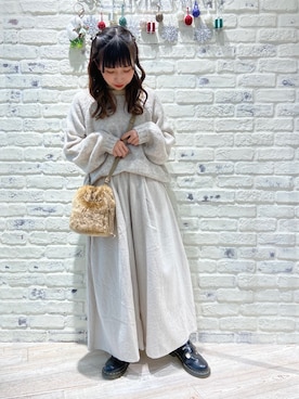 かとういおりさん（レディース・153cm）の冬コーディネート