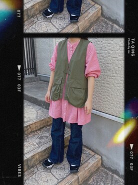 かとういおりさん(レディース・153cm)の春コーディネート