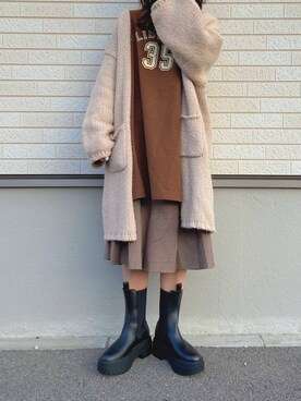 かとういおりさん（レディース・153cm）の秋コーディネート