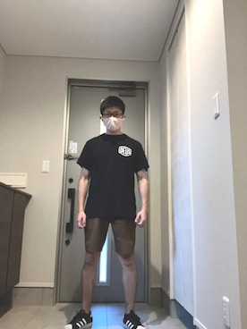 「アイテム（スニーカー）」を使った、ゲンキックスさん（メンズ・171cm・30代）の夏コーディネート