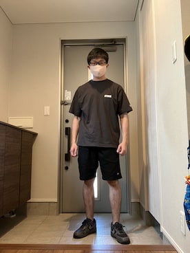 「NIKE（ナイキ）のアイテム」を使った、ゲンキックスさん（メンズ・171cm）の夏コーディネート