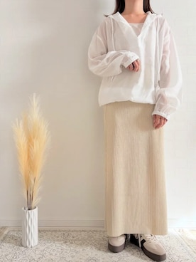 「aquagarage（アクアガレージ）のアイテム」を使った、aquagarage_staffさん（レディース・150cm）の秋コーディネート