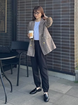 「aquagarage（アクアガレージ）のアイテム」を使った、aquagarage_staffさん（レディース・156cm）の秋コーディネート