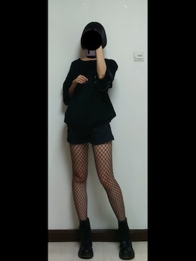 「網タイツ」｜S_N_Rさん（レディース・163cm）の夏コーディネート