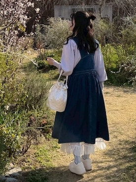 na nさん（レディース・165cm）の春コーディネート