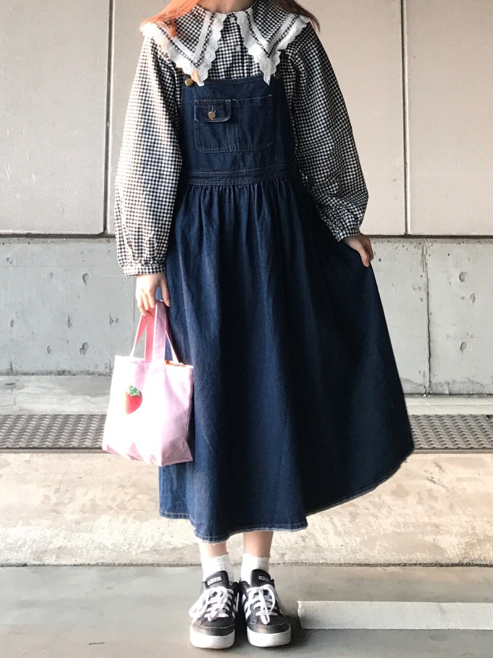 Nile PERCHのトートバッグを使った人気ファッション