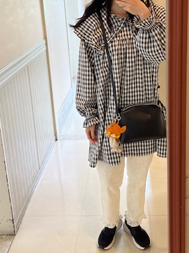「WC（ダブル シー）のアイテム」を使った、na nさん（レディース・165cm）の春コーディネート
