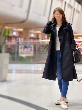 織田千穂さん（レディース・165cm）の秋コーディネート