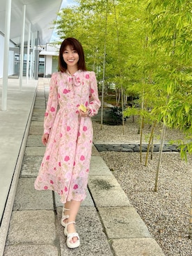 「followme」｜織田千穂さん（レディース・165cm）の秋コーディネート