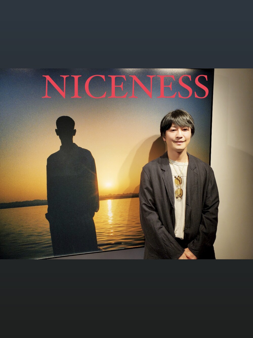 「niceness、COMOLI、コモリ、TOMWOOD、kearny、メンズファッション、お出かけコーデ、大人カジュアル、おしゃれさんと繋がりたい、フォロバ」｜「kearnyのアイテム（サングラス、ブラウン系）」を使った、YOSHIMAさん（メンズ・169cm）の春コーディネートの1枚目の写真