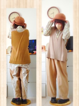 「FRAPBOIS」｜「アイテム（ブーツ）」を使った、みはるさん（レディース・152cm）の春コーディネート