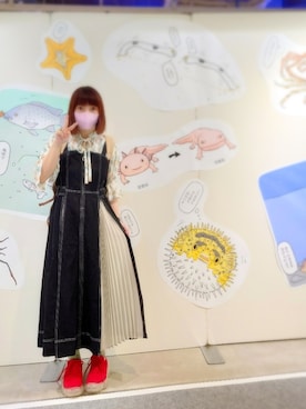 「CPCM」｜「アイテム（ワンピース/ドレス）」を使った、みはるさん（レディース・152cm）の夏コーディネート