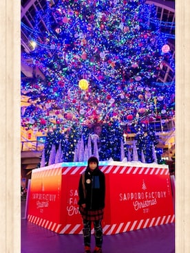 「FRAPBOIS」｜「アイテム（ブルゾン）」を使った、みはるさん（レディース・152cm）の冬コーディネート