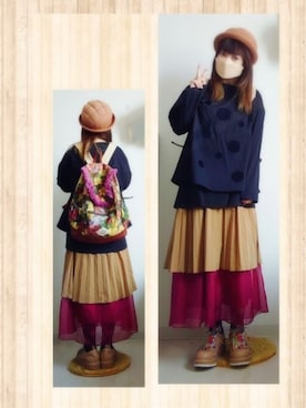 みはるさん(レディース・152cm)の秋コーディネート