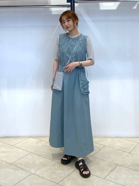 「ピクニック」｜omakiiさん（レディース・160cm・20代）の夏コーディネート