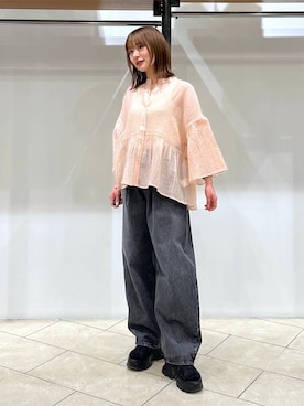 「ピクニック」｜omakiiさん（レディース・160cm・20代）の春コーディネート