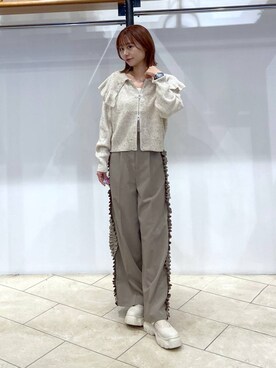 「アイテム（レッグウェア）」を使った、omakiiさん（レディース・160cm・20代）の秋コーディネート