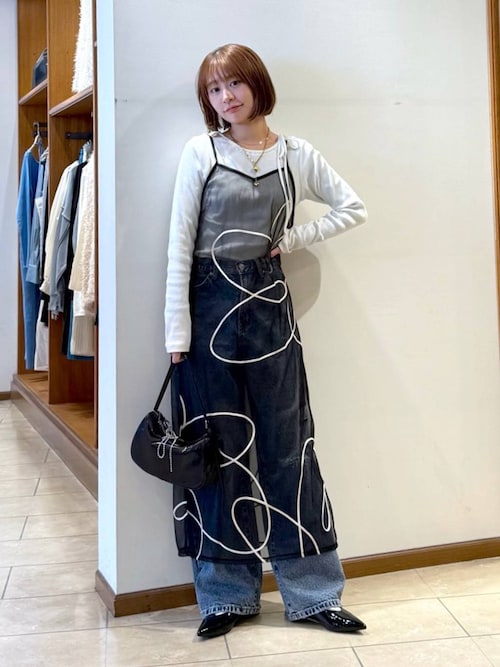 セール】エンブロイダリーシアーワンピース 308672（ワンピース