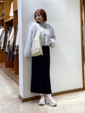 omakiiさん（レディース・160cm）の冬コーディネート