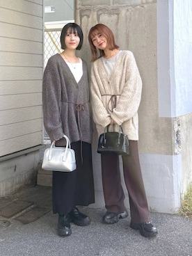 「LOWRYS FARM（ローリーズファーム）のアイテム（スニーカー）」を使った、omakiiさん（レディース・160cm）の秋コーディネート