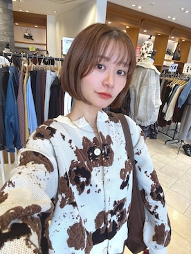 「アイテム（ピアス（両耳用））」を使った、omakiiさん（レディース・160cm・20代）の秋コーディネート