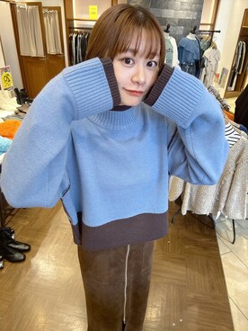 「アイテム（バレッタ/ヘアクリップ）」を使った、omakiiさん（レディース・160cm・20代）の秋コーディネート