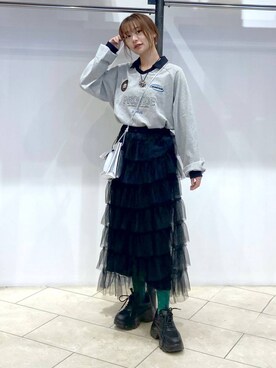 「アイテム（レッグウェア）」を使った、omakiiさん（レディース・160cm・20代）の春コーディネート