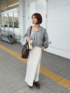 「アイテム（チョーカー）」を使った、omakiiさん（レディース・160cm・20代）の秋コーディネート