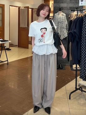 omakiiさん（レディース・160cm）の春コーディネート