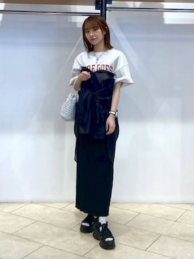 「アイテム（レッグウェア）」を使った、omakiiさん（レディース・160cm・20代）の春コーディネート