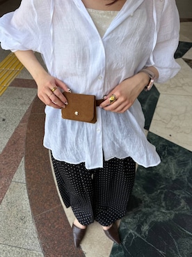 omakiiさん（レディース・160cm）の春コーディネート