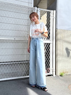 「ピクニック」｜omakiiさん（レディース・160cm・20代）の夏コーディネート