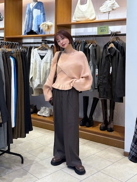 「アイテム（チョーカー）」を使った、omakiiさん（レディース・160cm・20代）の秋コーディネート