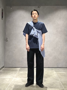 柴田さん（メンズ・170cm）の春コーディネート