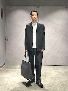 柴田さん（メンズ・170cm）の春コーディネート