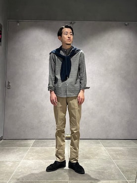 柴田さん(メンズ・170cm)の秋コーディネート