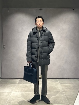 柴田さん(メンズ・170cm)の冬コーディネート